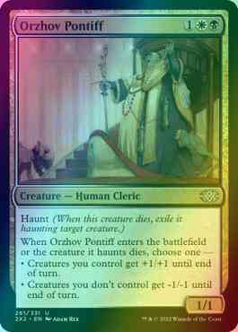 Orzhov Pontiff [261] [Double Masters 2022] [Foil]
