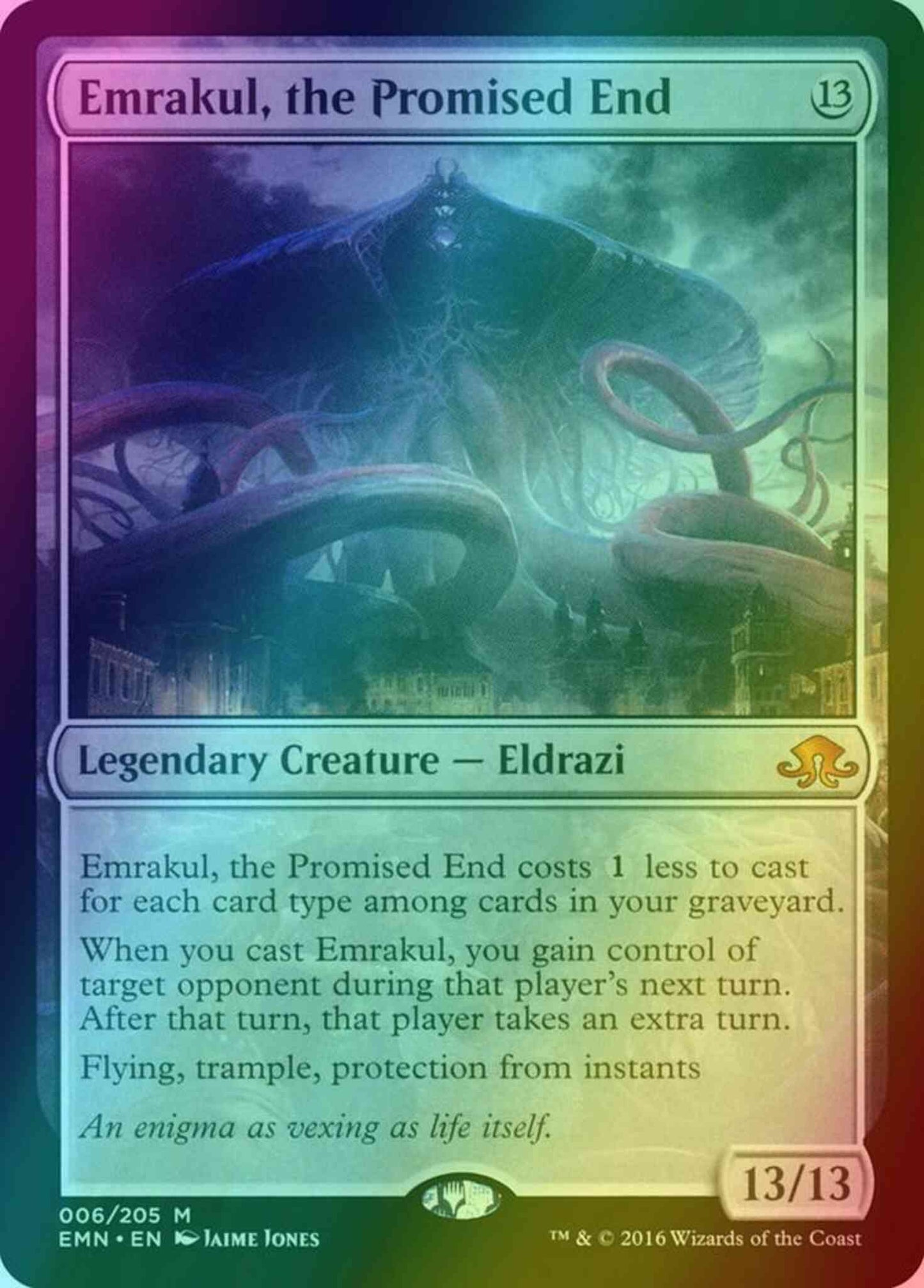 Emrakul, the Promised End [6] [Eldritch Moon] [Foil]