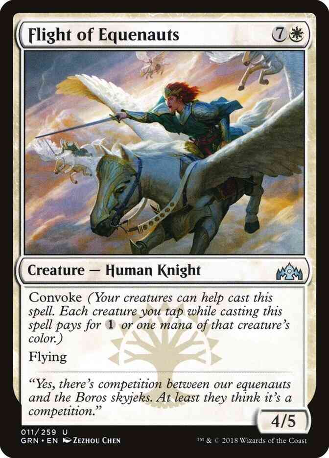 Flight of Equenauts [11] [Guilds of Ravnica] [Non-Foil]