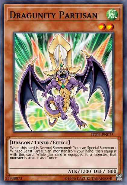 Dragunity Partisan - DT04-EN075 - Duel Terminal Normal Parallel Rare - Duel Terminal