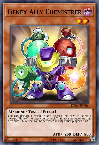 Genex Ally Chemistrer - HA04-EN036 - Super Rare - Unlimited