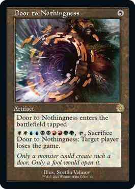 Door to Nothingness [14] [Retro Frame] [The Brothers' War Retro Artifacts] [Non-Foil]