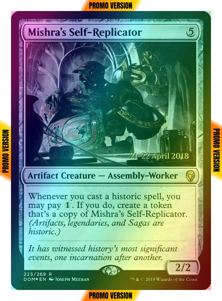 Mishra's Self-Replicator [223s] [Dominaria Promos] [Foil]