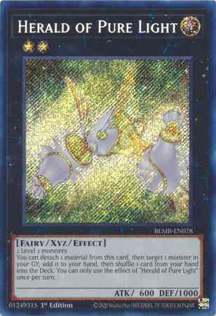 Herald of Pure Light - BLMR-EN078 - Secret Rare - 1st Edition