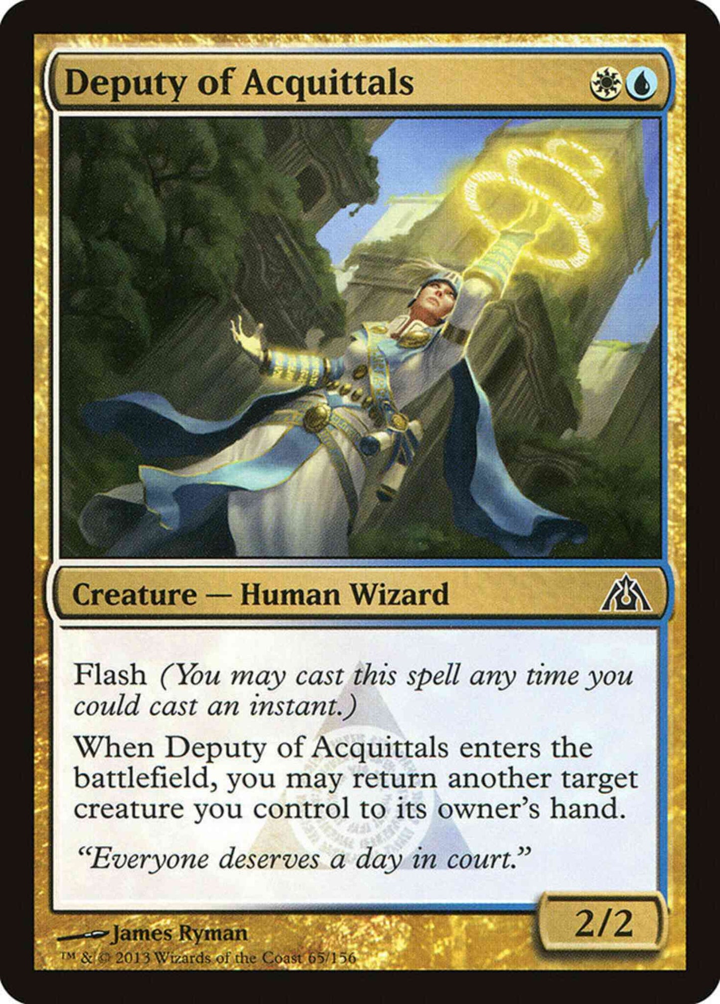 Deputy of Acquittals [65] [Dragon's Maze] [Non-Foil]
