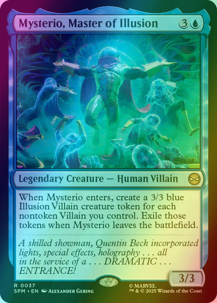 Mysterio, Master of Illusion [37] [Marvel's Spider-Man] [Foil]