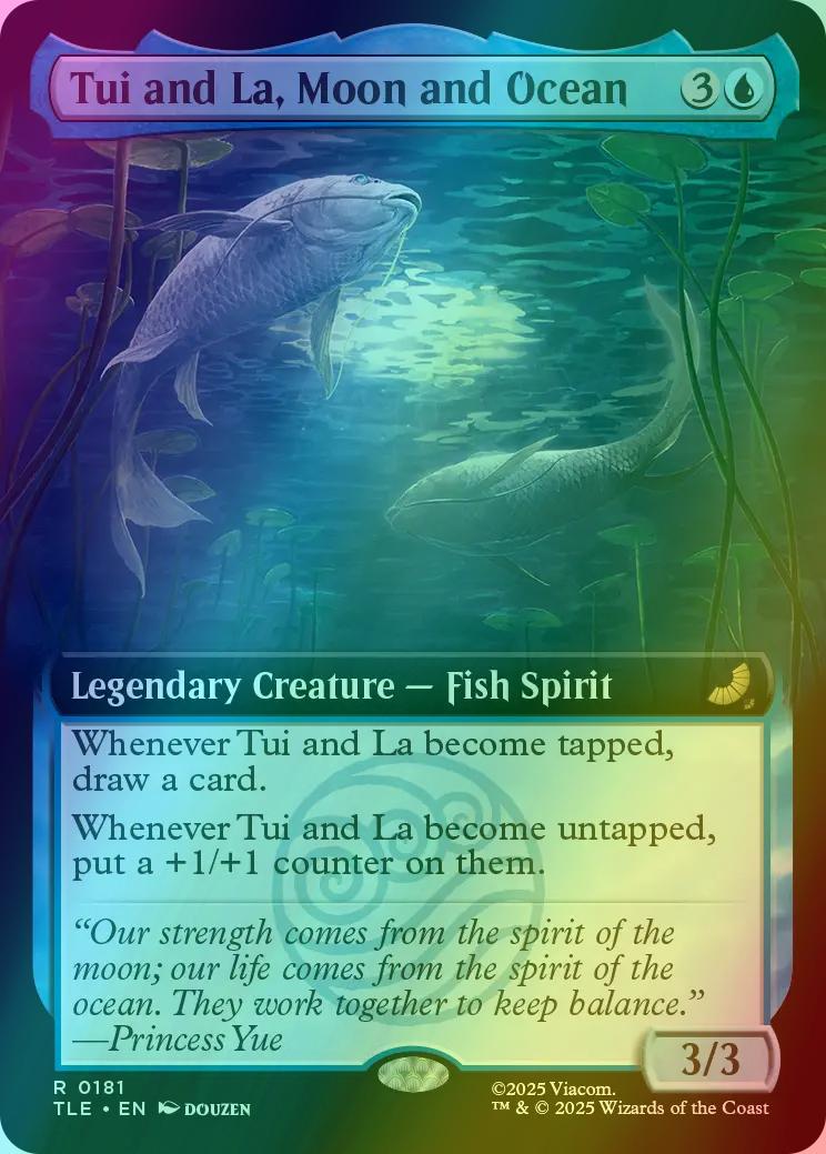 Tui and La, Moon and Ocean [181] [Extended Art] [Avatar: The Last Airbender Eternal] [Foil]