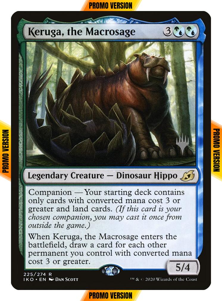Keruga, the Macrosage [Promo Pack] [225p] [Ikoria: Lair of Behemoths Promos] [Foil]