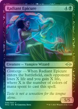 Radiant Epicure [98] [Modern Horizons 2] [Foil]