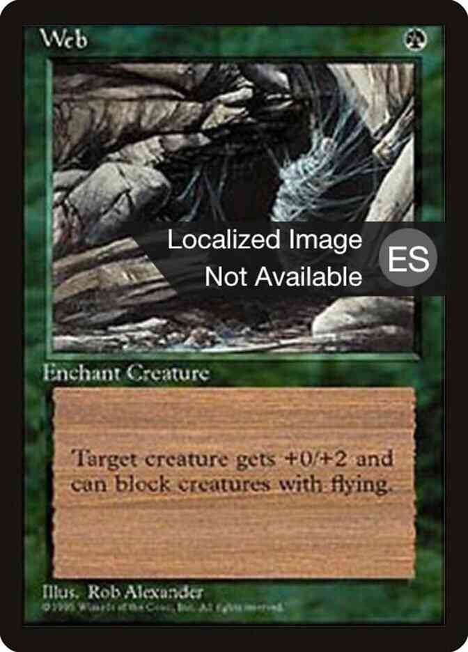 Web - Chinese [287] [Fourth Edition Black Border: Chinese] [Non-Foil]