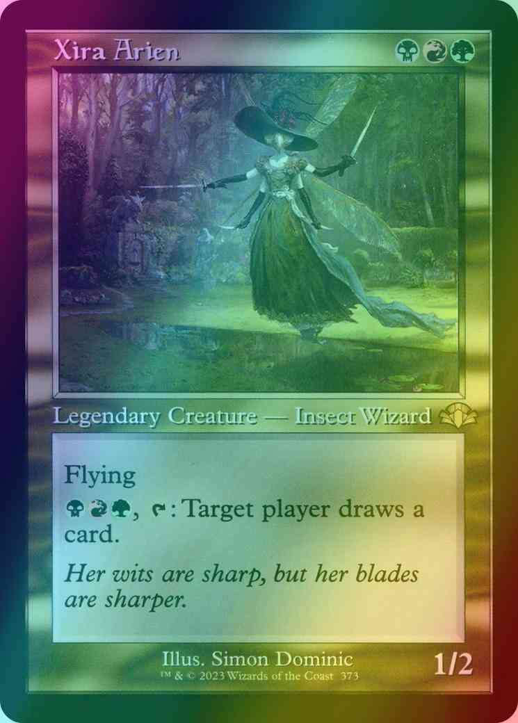Xira Arien [373] [Retro Frame] [Dominaria Remastered] [Foil]