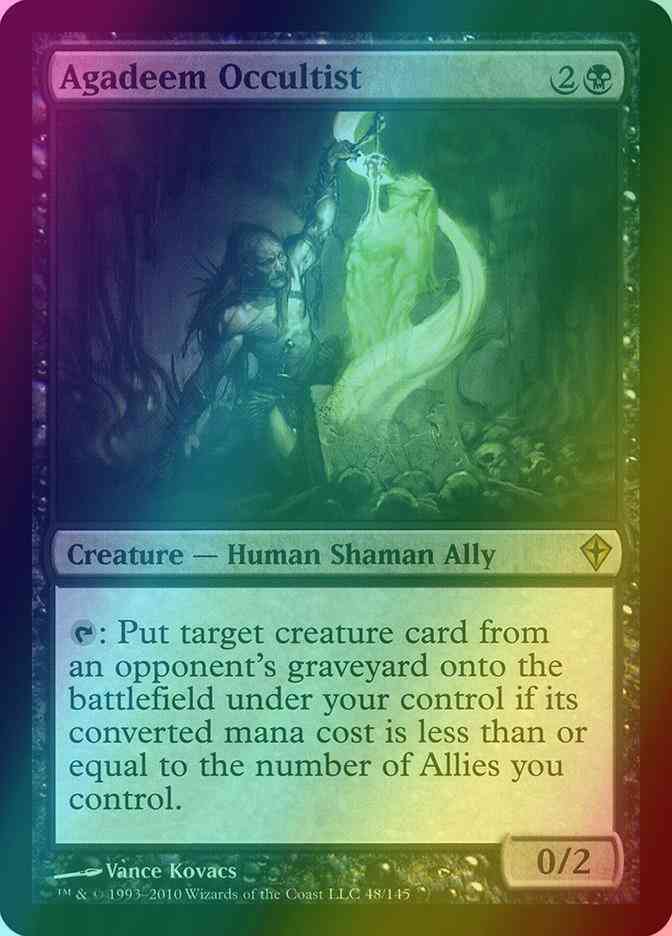 Agadeem Occultist [48] [Worldwake] [Foil]