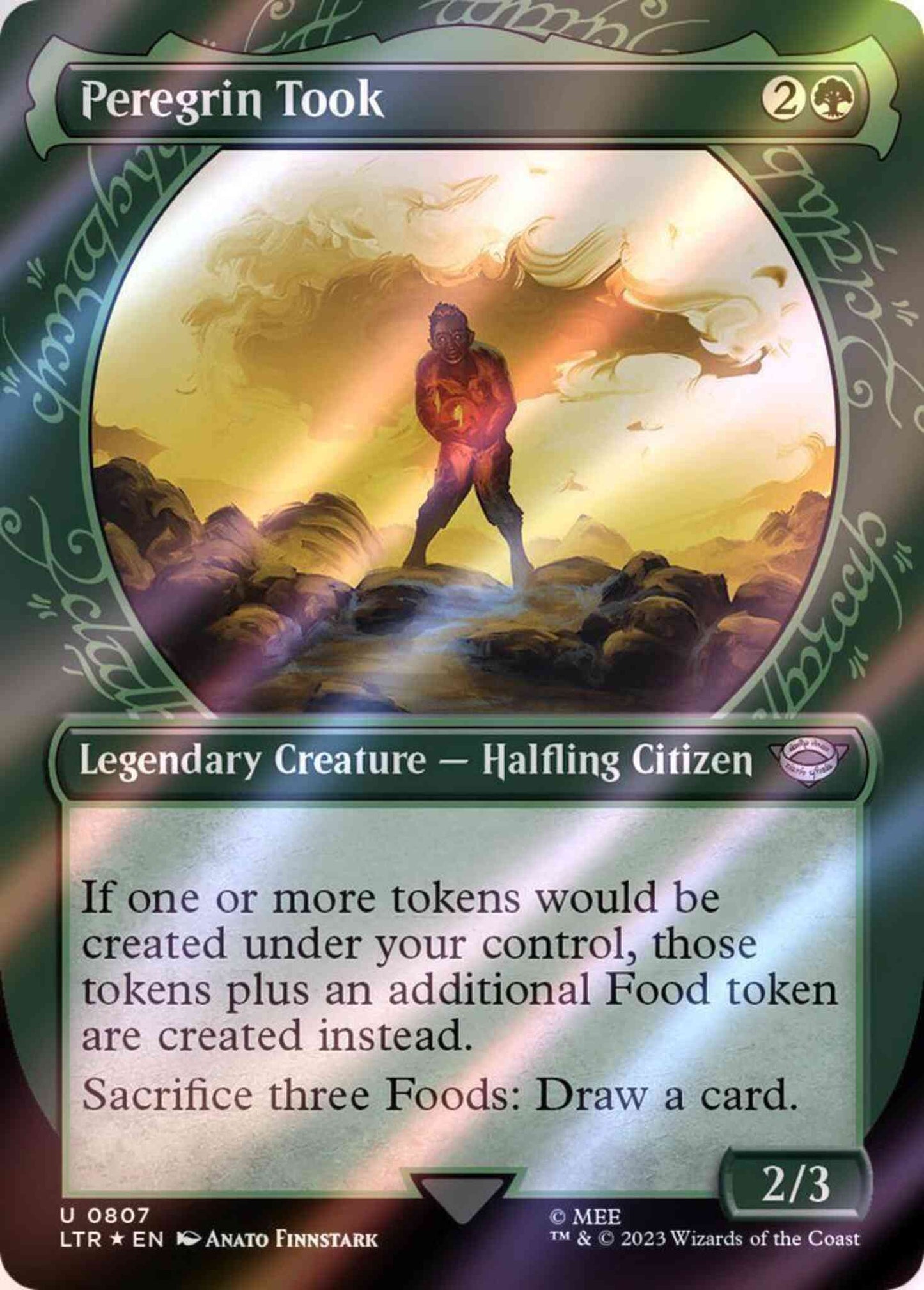 Peregrin Took [807] [Ring Showcase] [The Lord of the Rings: Tales of Middle-earth] [Surge Foil]
