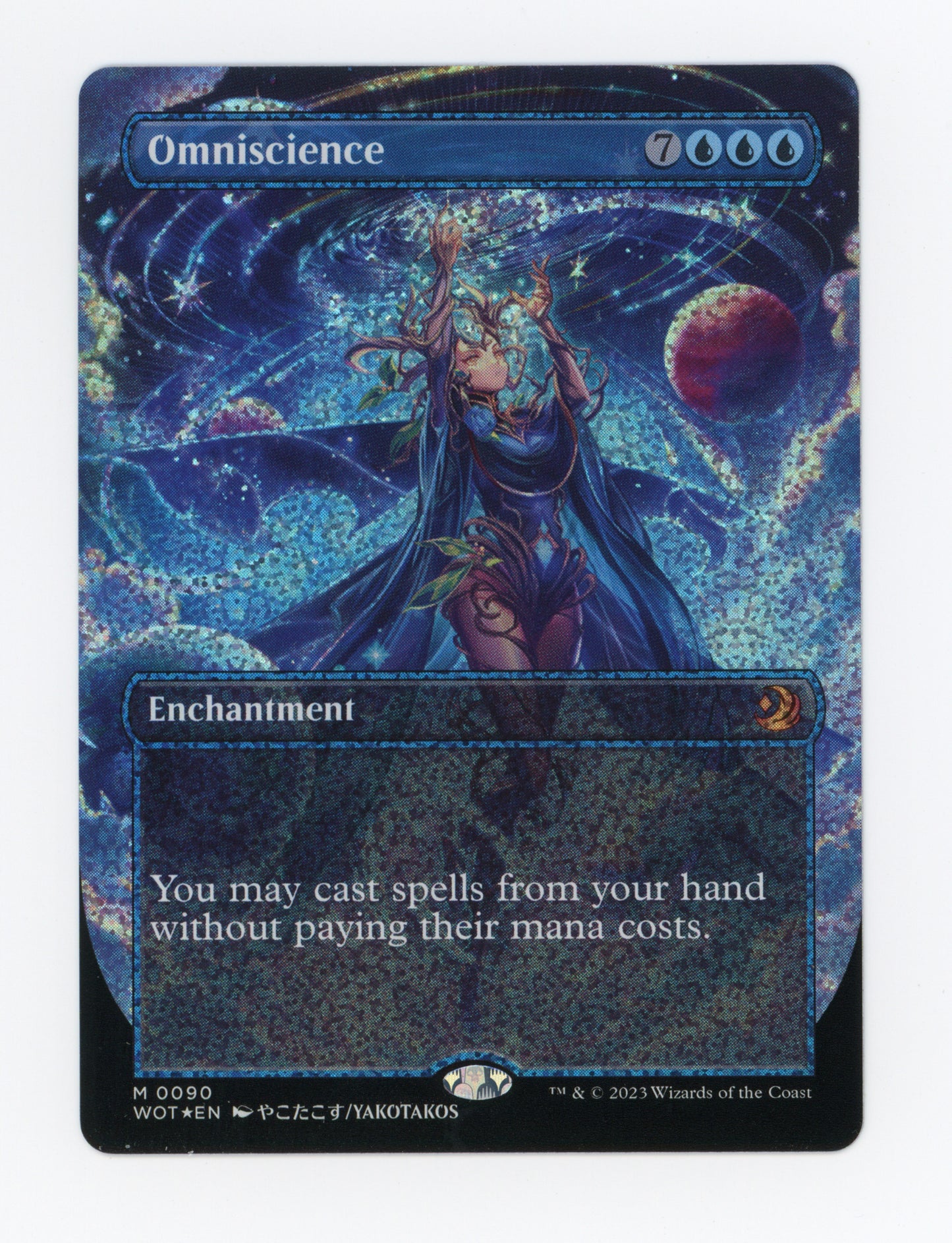 Omniscience — Borderless|Anime|Confetti Foil — ID 18378