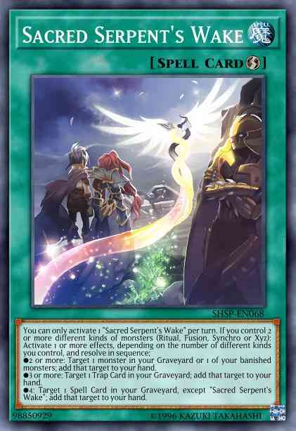 Sacred Serpent's Wake - SHSP-EN068 - Common - 1st Edition