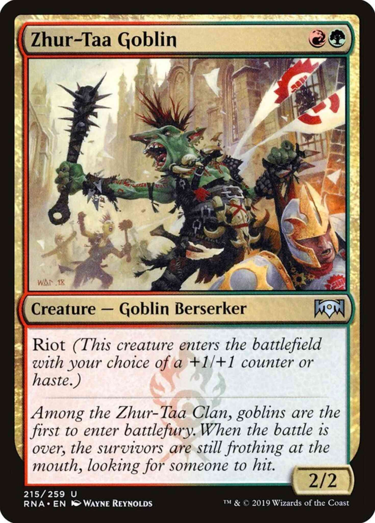 Zhur-Taa Goblin [215] [Ravnica Allegiance] [Non-Foil]