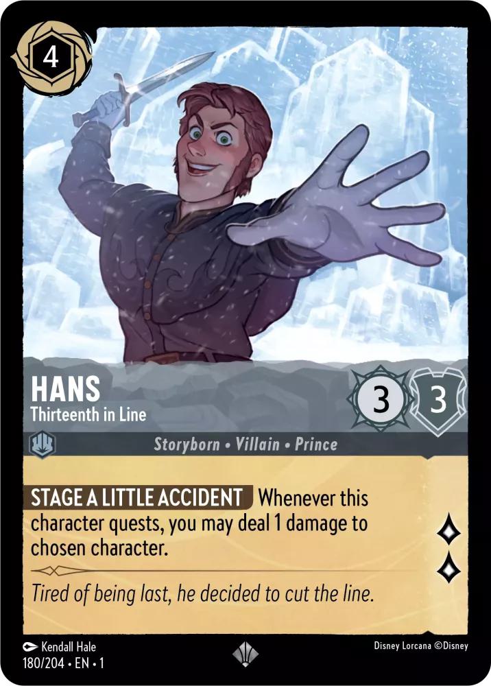 Hans - Thirteenth in Line - 180/204 [The First Chapter] [Non-Foil]