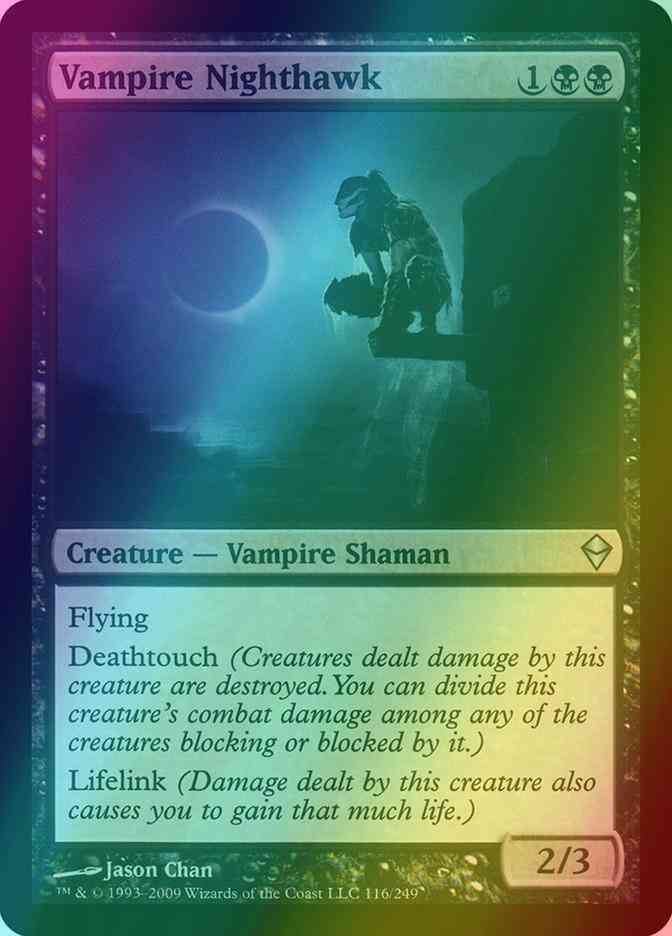 Vampire Nighthawk [116] [Zendikar] [Foil]