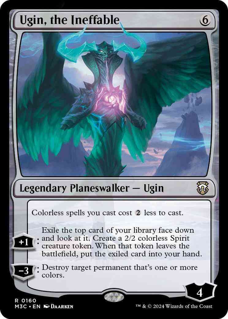 Ugin, the Ineffable [160] [Modern Horizons 3: Commander] [Non-Foil]