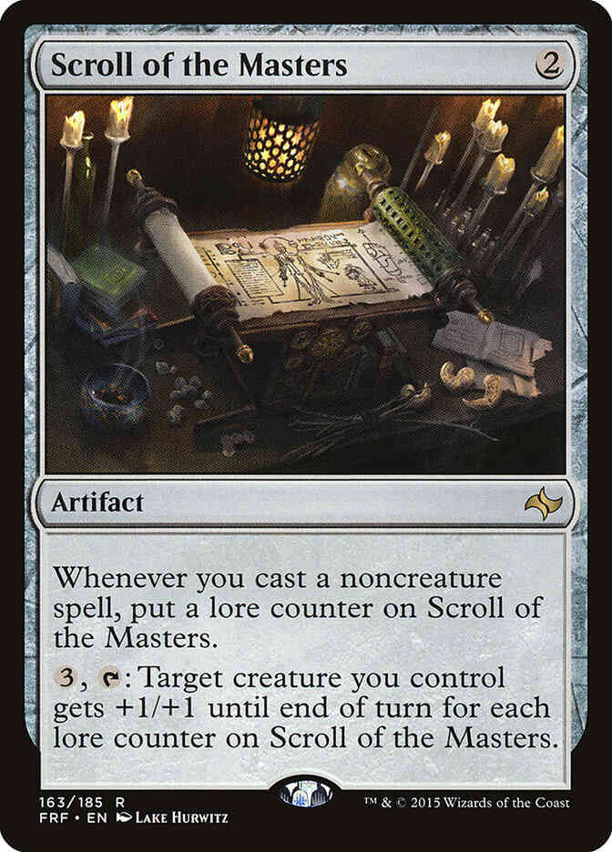 Scroll of the Masters [163] [Fate Reforged] [Non-Foil]