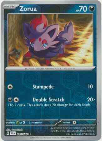 Zorua - 031/064 - Common [sv065-031] [Reverse Holo]