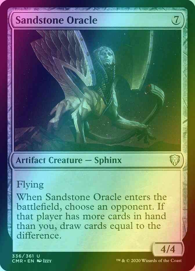 Sandstone Oracle [336] [Commander Legends] [Foil]