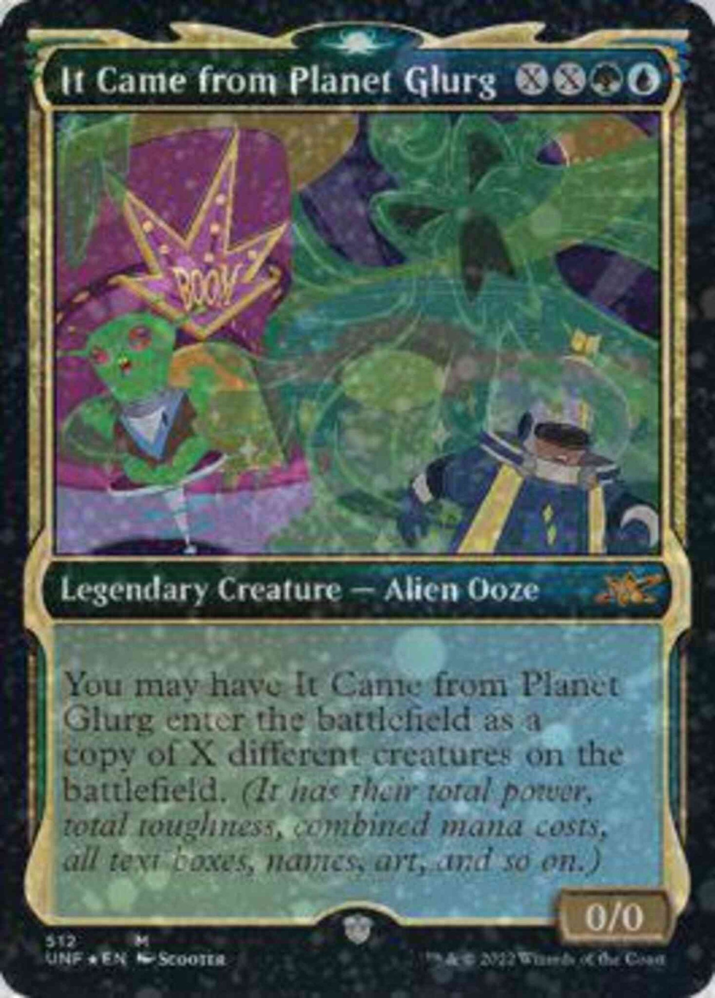 It Came from Planet Glurg [512] [Showcase Cards of Tomorrow] [Unfinity] [Galaxy Foil]