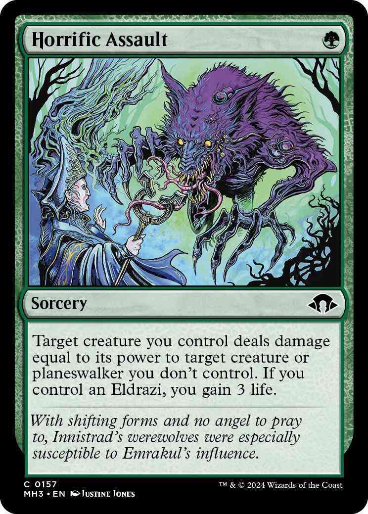 Horrific Assault [157] [Modern Horizons 3] [Non-Foil]