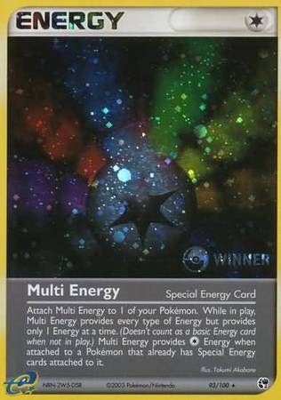 Multi Energy - 93/100 - Promo [e-League 2004] [Winner] [EX2MSP-93] [Cosmos Holo]