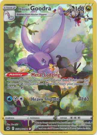 Hisuian Goodra - GG21/GG70 - Rare Holo [swsh125gg-GG21] [Ultra]