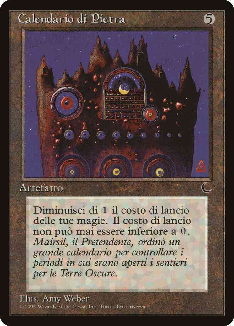 Stone Calendar - Italian [111] [The Dark: Italian] [Non-Foil]
