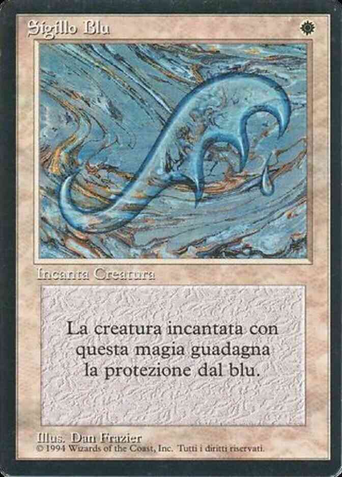 Blue Ward - Italian [7] [Foreign Black Border: Italian] [Non-Foil]