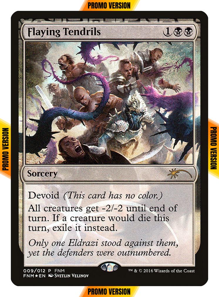 Flaying Tendrils [9] [Friday Night Magic 2016] [Foil]