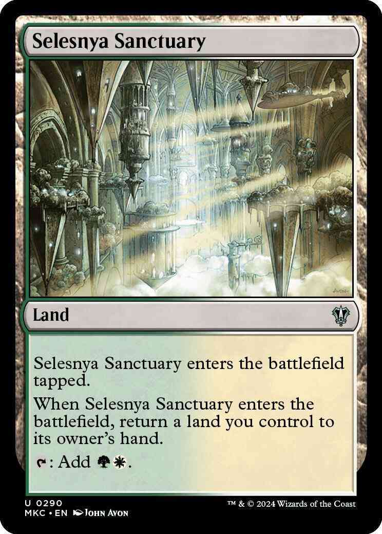 Selesnya Sanctuary [290] [Murders at Karlov Manor: Commander] [Non-Foil]