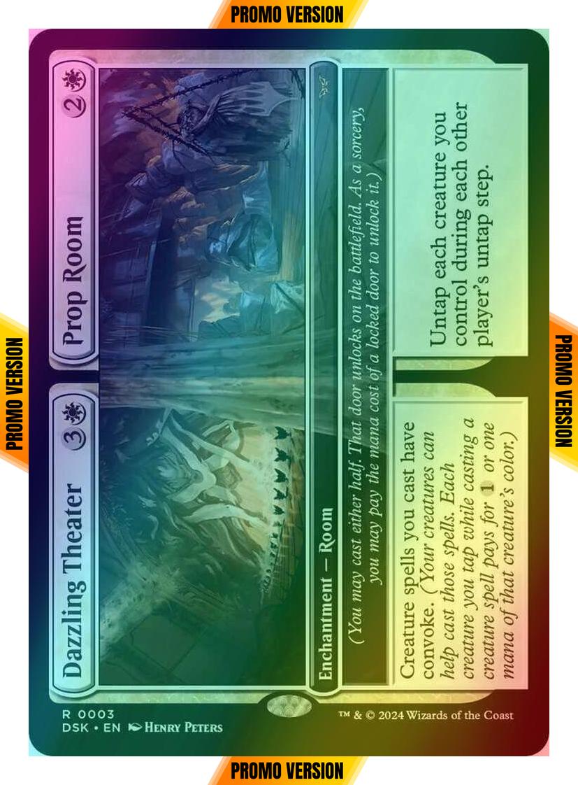 Dazzling Theater // Prop Room [3p] [Promo Pack] [Duskmourn: House of Horror: Promos] [Foil]