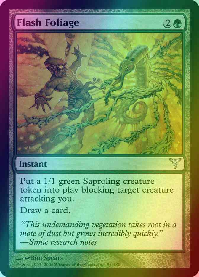 Flash Foliage [85] [Dissension] [Foil]