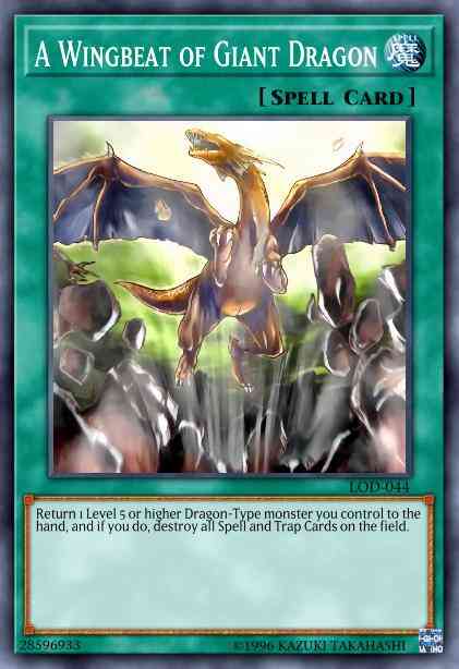A Wingbeat of Giant Dragon - DB2-EN159 - Common - Unlimited