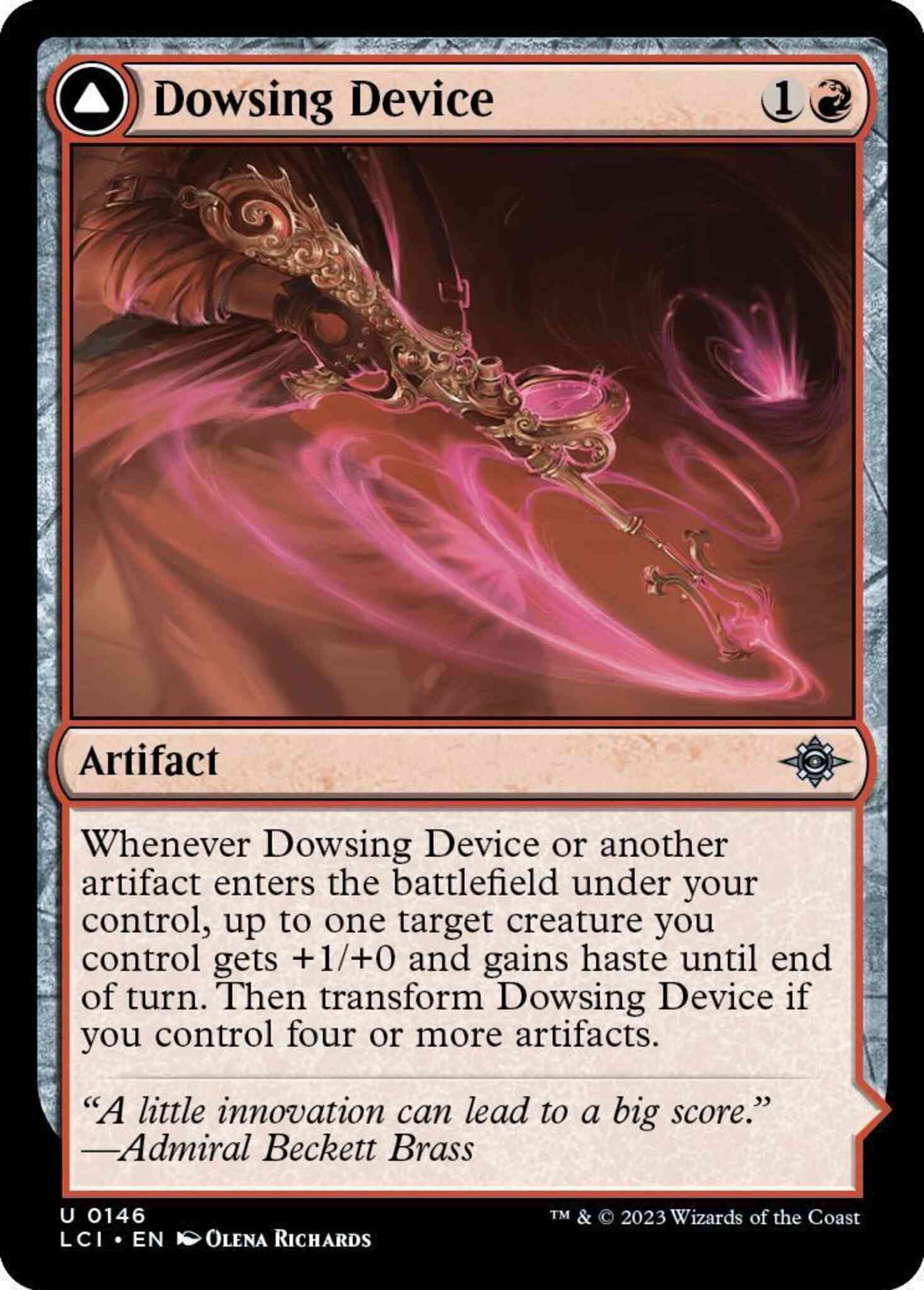 Dowsing Device // Geode Grotto [146] [The Lost Caverns of Ixalan] [Non-Foil]