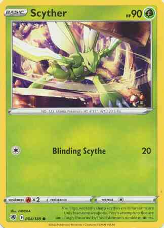 Scyther - 004/189 - Common [swsh10-004] [Non-Holo]