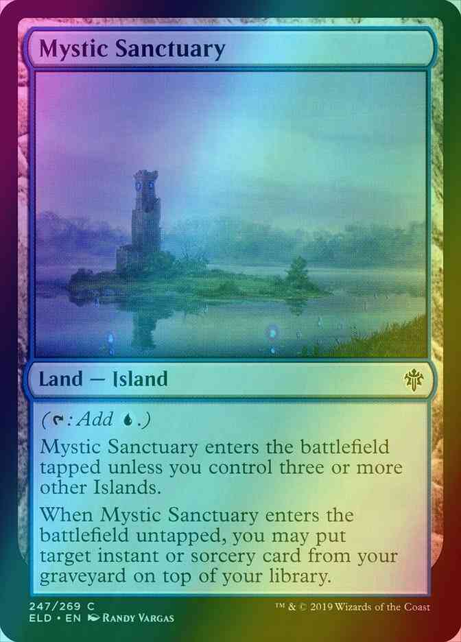 Mystic Sanctuary [247] [Throne of Eldraine] [Foil]