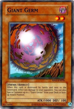 Giant Germ - 2020 Date Reprint - RP01-EN070 - Common - Unlimited