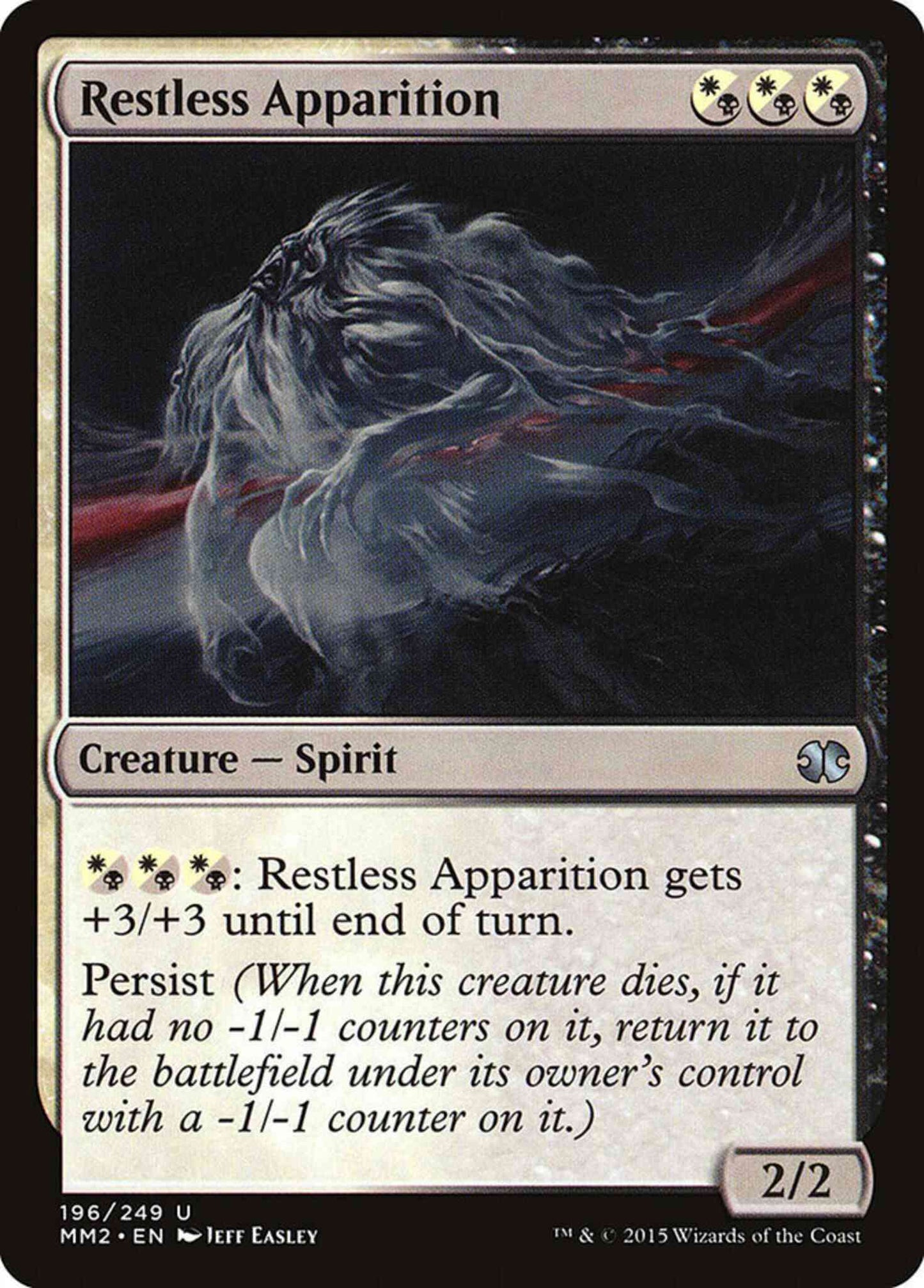 Restless Apparition [196] [Modern Masters 2015] [Non-Foil]