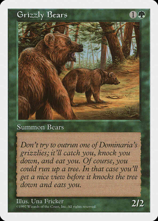 Grizzly Bears [301] [Fifth Edition] [Non-Foil]