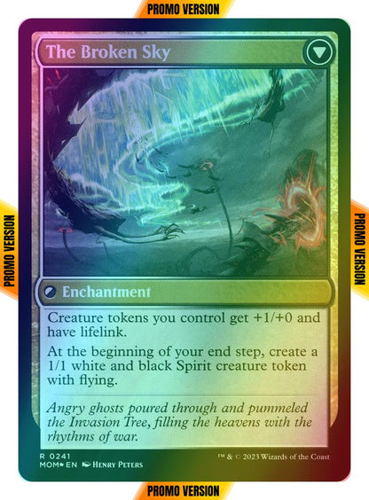 Invasion of Tolvada // The Broken Sky [241s] [Prerelease] [March of the Machine: Promos] [Foil]