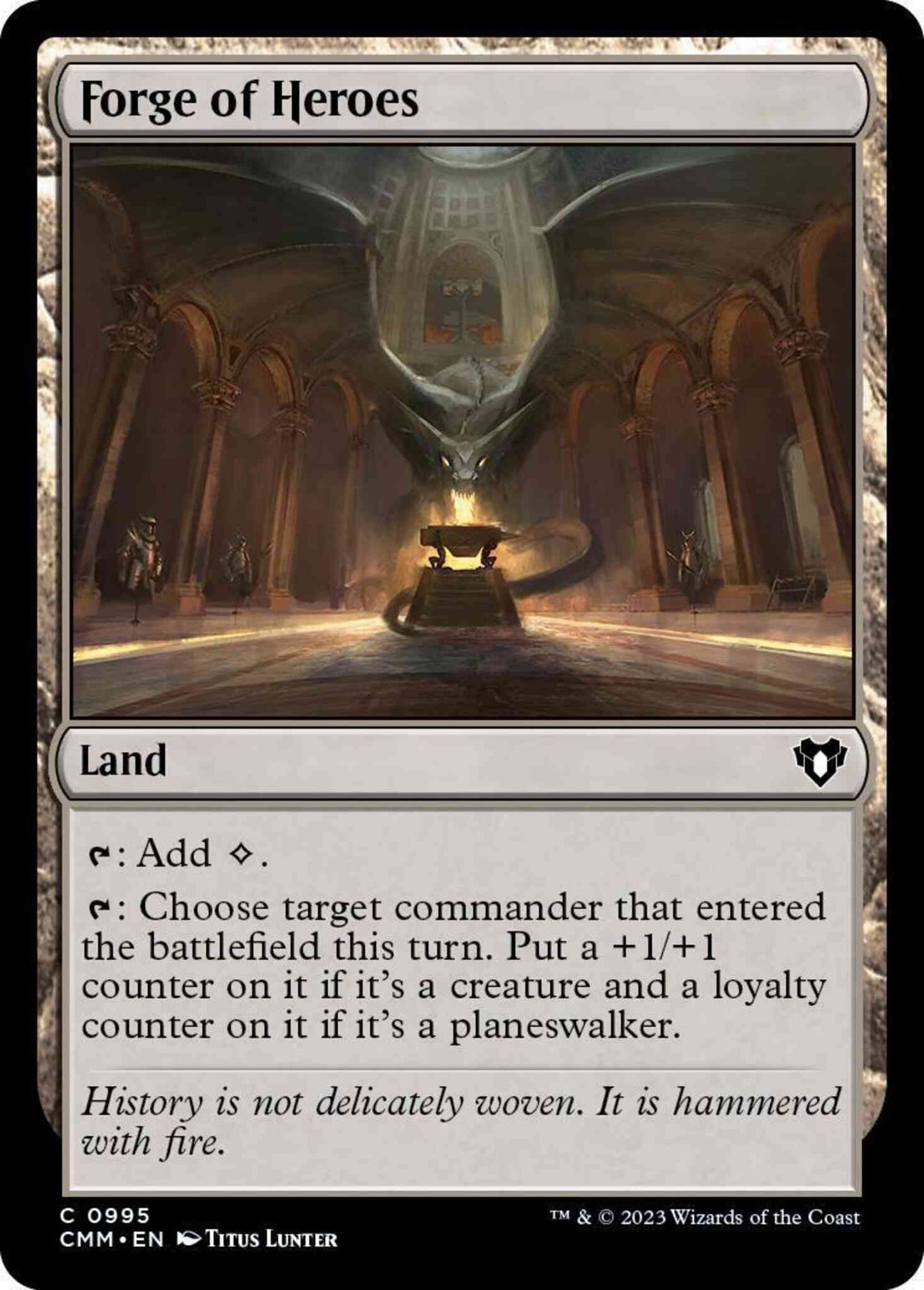 Forge of Heroes [995] [Commander Masters] [Non-Foil]