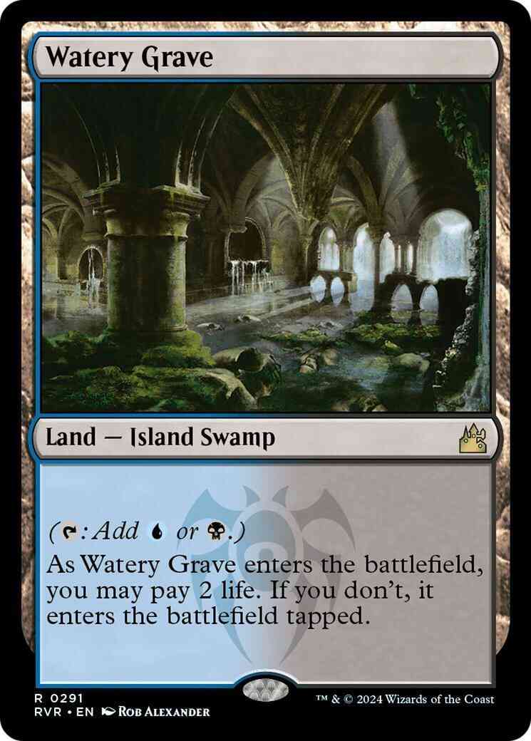 Watery Grave [291] [Ravnica Remastered] [Non-Foil]