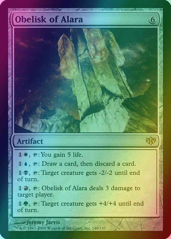 Obelisk of Alara [140] [Conflux] [Foil]