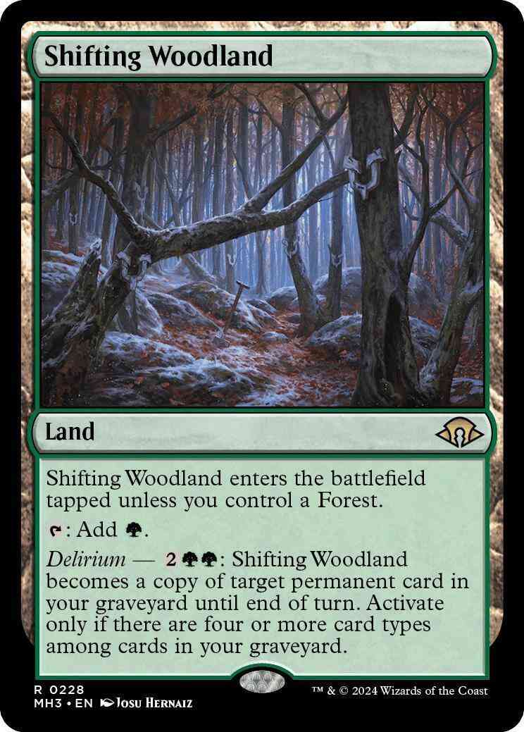Shifting Woodland [228] [Modern Horizons 3] [Non-Foil]