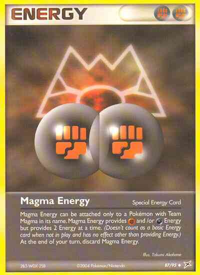 Magma Energy - 87/95 - Uncommon [ex4-87] [Reverse Holo]