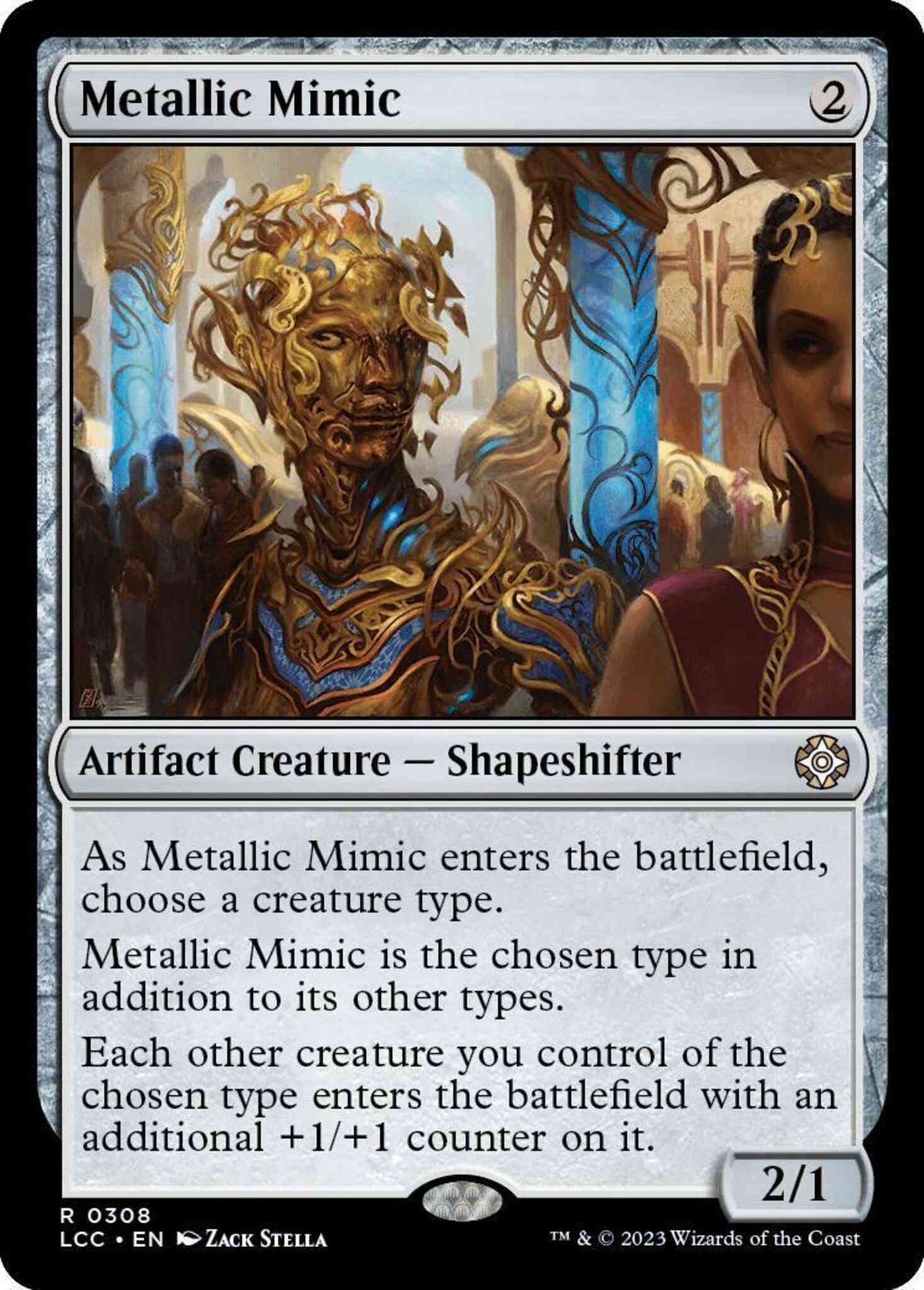 Metallic Mimic [308] [The Lost Caverns of Ixalan: Commander] [Non-Foil]